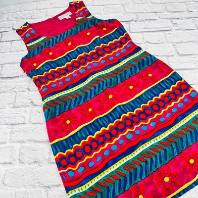 Vestido Jessica Howard Mujer Talla 16 Sin Mangas Vacation Resort Estampado Multicolor Foto 1 de 4