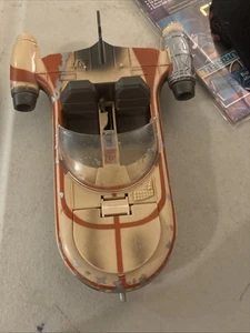 STAR WARS POWER OF THE FORCE LANDSPEEDER ACTION VEHICLE 1995 TONKA  - Picture 1 of 9