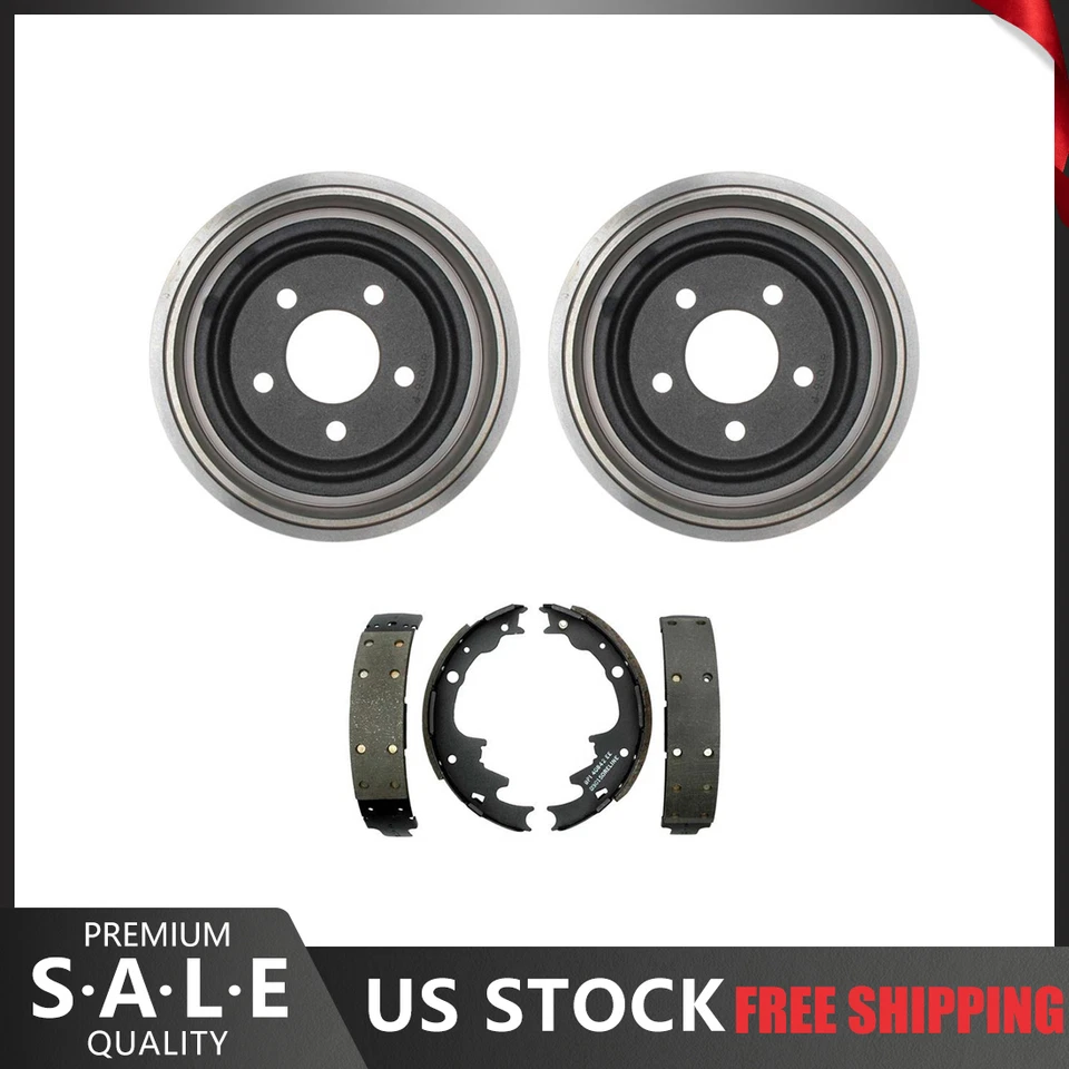 Kit trasero tambores de freno y zapatas de freno para Mazda B4000 1998-2000 tambores de 9" Foto 1 de 4