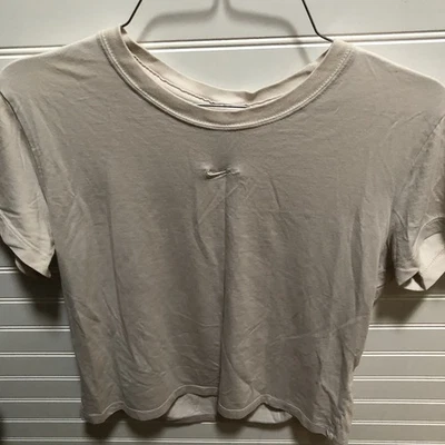 Girls "The Nike Tee" Slim Fit Large Beige/Cream - Image 1 of 4