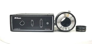 【Casi COMO NUEVO】 Médico - Lente Nikkor C Auto 200 mm f/5,6 + Unidad de CA LA-1 de JAPÓN - Imagen 1 de 9