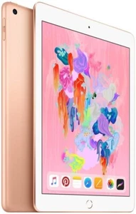 2018 Apple iPad (9.7-pollici, Wi-Fi, 128GB) Oro (Ricondizionato) - Imagen 1 de 5