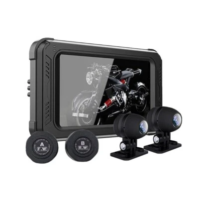 Motorcycle Navigator 5" Touch Screen Wireless CarPlay Android Auto Screen Play - Image 1 of 4