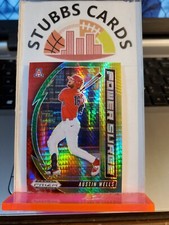 Austin Wells  PS 2020  Panini Prizm Draft Picks  Hyper Green and Yellow #PDP176