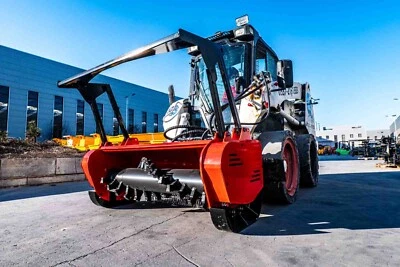 重型附件 46 英寸林业覆盖器适用于山猫滑移转向装载机 — 第 1/4 张图片