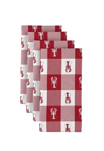 Lobster Bisque 18" x 18" Napkins 1 Dozen - Picture 1 of 1