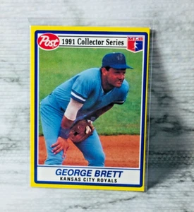 1991 Post Cereal #26 George Brett Kansas City Royals A - Picture 1 of 2