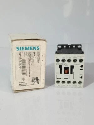 SIEMENS SIRIUS 3RT1066-1AP01 CONTACTOR 20 A 600V AC - Image 1 of 4