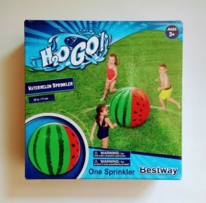 H2O GO! Watermelon Ball Jumbo Sprinkler 28" Inflatable Sprinkler Toy Brand New - Bild 1 von 3