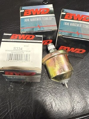 Three/3/ BWD S334 - Engine Oil Pressure Switch Fits Ford Lincoln Mercury - Image 1 of 4