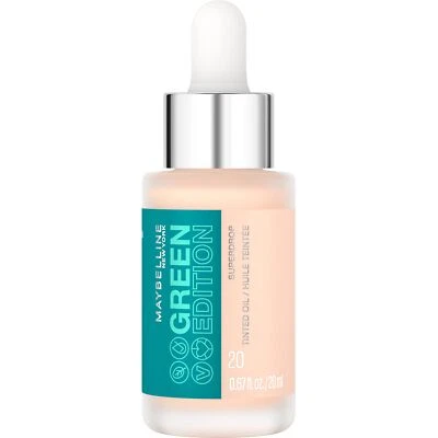 Maybelline Green Edition Superdrop Tinted Oil Base Makeup, Adjustable Natural - Image 1 of 4
