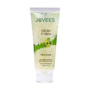 Jovees Herbal Jojoba & Neem Face Scrub For Oily and Sensitive Skin 100gm- - Picture 1 of 1