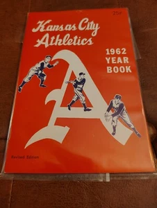 1962 Kansas City Athletics Yearbook; VERY GOOD (EXCELLENT) CONDITION! - Picture 1 of 2