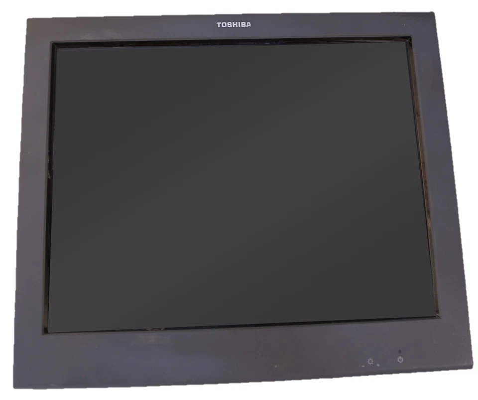 IBM SurePoint Display; 15" Infrared Touch, LED Backlit, Iron Gray, Toshiba Brand - Image 1 of 4