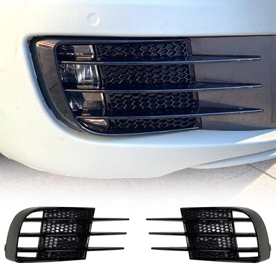 2x Kit de cubierta de parrilla de luz antiniebla delantera para VW Golf 6 MK6 Volkswagen GTI GTD 2009-2013 Foto 1 de 4