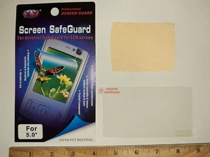 NEW 1PCs Screen Guard LCD Protector Film For 5" Inch Screens USA SHIP - Picture 1 of 4