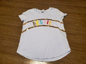 Old Navy Shirt Girls Size 6-7 "Bestie", cute!! - Picture 1 of 4