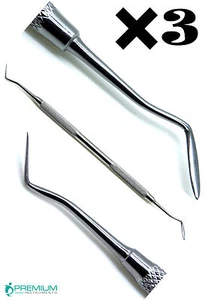 3 uds tallador dental Hollenback 3 instrumentos tallador de amalgama enchufador tallador - Imagen 1 de 4