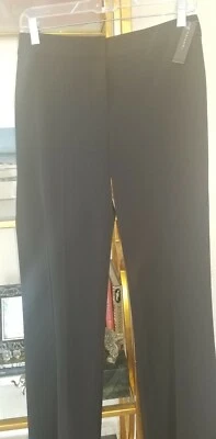 TAHARI Pantalón de vestir esmoquin negro Foto 1 de 4