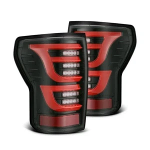 For 2007-13 Toyota Tundra AlphaRex LUXX Series LED Tail Lights Black Housing - Bild 1 von 10