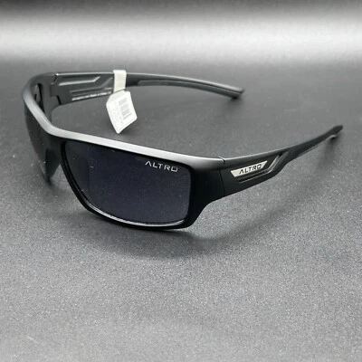 Tifosi Altro Sledge Wrap Sunglasses Black w/ Smokey Lenses NWT - Image 1 of 4