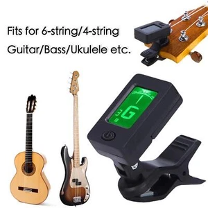 Professional Clip-On Acoustic Guitar Tuner Electric LCD Screen Digital Tuner2026 - Picture 1 of 12