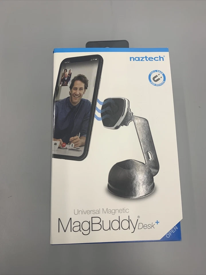 Montaje magnético universal para teléfono celular de escritorio Naztech MagBuddy llamadas manos libres Foto 1 de 1