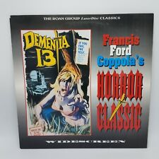ROAN GROUP Laserdisc - DEMENTIA 13 - Francis Ford Coppola Widescreen