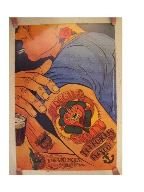 Flogging Molly Poster The Fillmore - Image 1 of 1