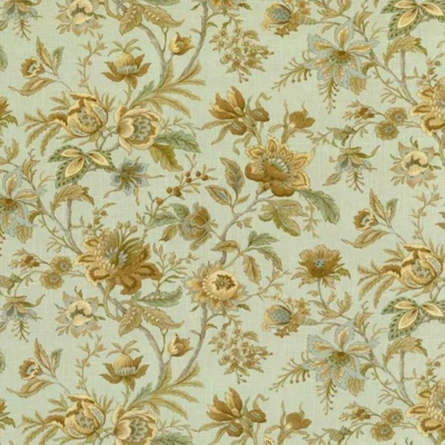 Tela de coser para cortinas Mill Creek Raymond Waites AMANTEA floral BAYLEAF por comprar Foto 1 de 4
