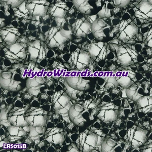 1m² Hydrographic, Hydro Dip Water Transfer Print Graphic, SKULLS FILM LRS015B - Picture 1 of 1