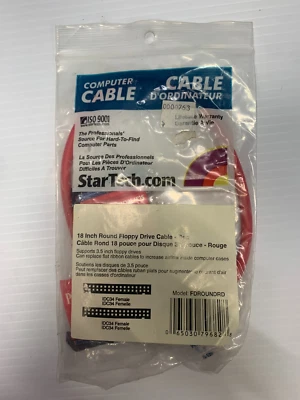 Startech 18IN Round Floppy Drive Cable - Image 1 of 3