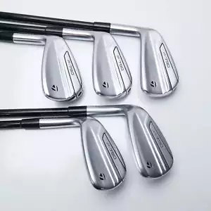 Used TaylorMade P790 2019 Iron Set / 7 - PW + AW / Regular Flex / Left-Handed - Picture 1 of 11