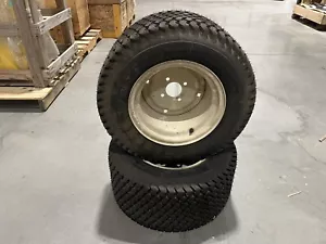 Pair of 23x10.50-12 R3 Kenda Turf Tire & Rims - 4 Lug / 4 PLY Tubeless - Picture 1 of 13