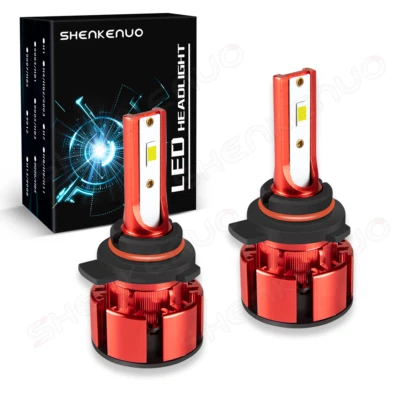 Faro LED blanco brillante para Ford Taurus 2013-2018 2x 9012 bombilla de haz alto/bajo Foto 1 de 4