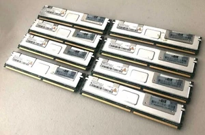 32 GB (8x 4 GB) HP HYS72T512420EFA-3S-C2, 398708-061 PC2-5300 DDR2 667 ECC - Imagen 1 de 4