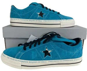 Converse x Sean Pablo One Star Pro Ox Skate Shoe Rapid Teal 173215C 9.5 Men - Picture 1 of 10