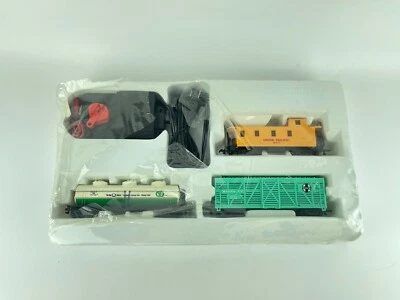 Transformador Bachmann 6607 con Santa Fe 94135, Quaker State 746, Union Pacific Foto 1 de 4