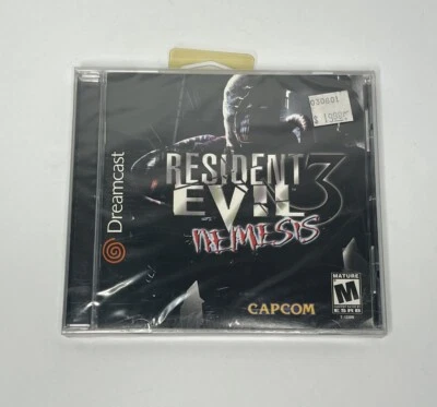 Resident Evil 3 Nemesis Sega Dreamcast New Original Factory Sealed With Hang tab - Image 1 of 4