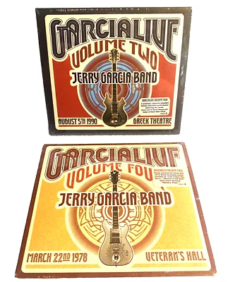 JERRY GARCIA BAND  GarciaLive Vol. II  & IV 8-5-90 and 3-22-78 2 Shows on 4 CDs - Image 1 of 3