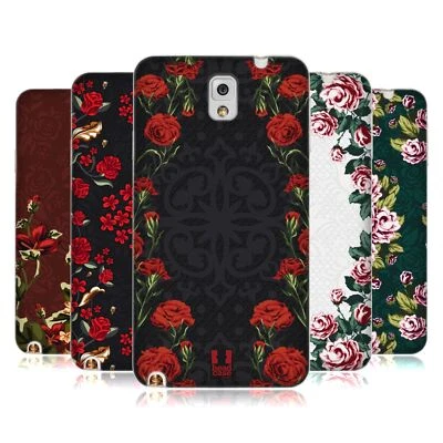 FUNDA HEAD CASE DESIGNS FLORAL ART DECO GEL SUAVE PARA TELÉFONOS SAMSUNG 2 Foto 1 de 4
