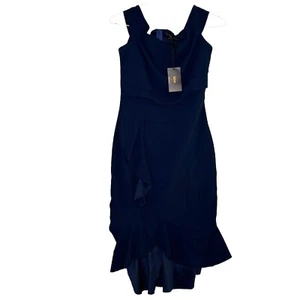 Knitee Womens Sleeveless Navy Dress Size Medium (8-10) New NWT! - Picture 1 of 11