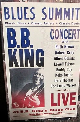 B. B. King Blues Summit live concert NEW! VHS, Ruth Brown,Robert Cray,Buddy Guy - Imagem 1 de 4