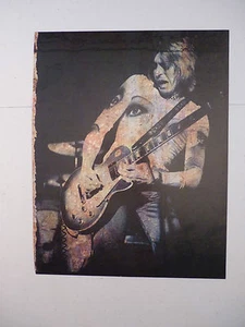 Página de fotos del libro de mesa de café Mick Ronson Bowie guitarrista 12x9 - Imagen 1 de 1