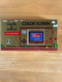 Nintendo Game Watch Super Mario New Unused Unopened