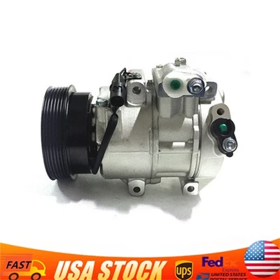 Compresor de aire acondicionado con embrague 97701-1D200 para Kia Rondo EX LX 2007 2008 Wagon 2,4 L Foto 1 de 4