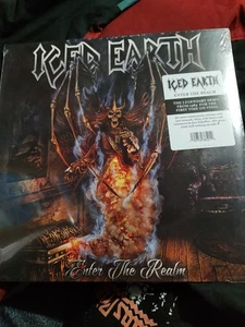 ICED EARTH Enter the Realm (2019) Century Media Limited Etched Vinyl NEW LP - Picture 1 of 3