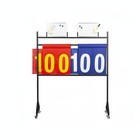 Stainless Steel Scoreboard Portable Flip Score Board for Referees, Coaches