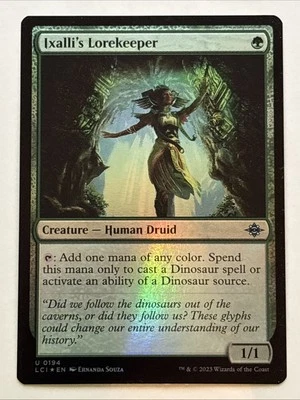 MTG The Lost Caverns of Ixalan Ixalli's Lorekeeper Foil 0194 NM - Image 1 of 2