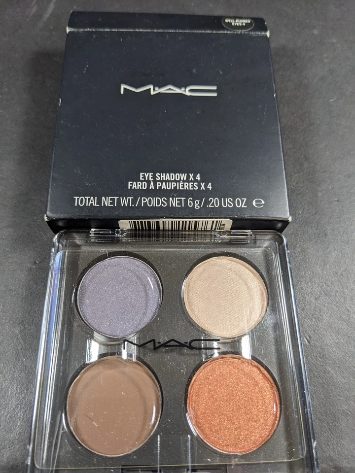 MAC WELL-PLUMED EYESHADOW QUAD (M76) - BNIB - Image 1 of 1